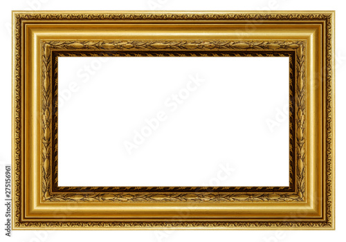 Vintage golden frame © Luka