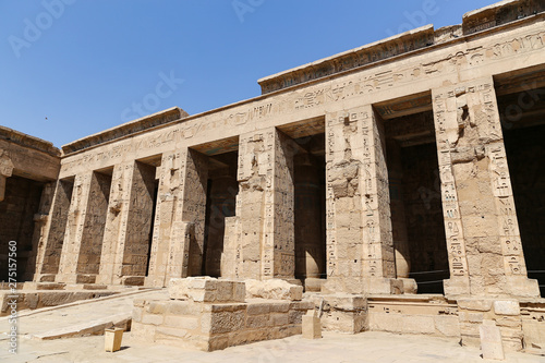 Medinet Habu Temple in Luxor, Egypt