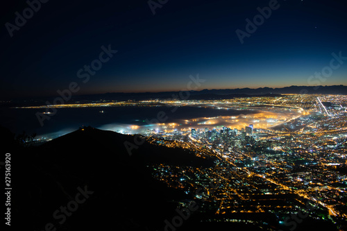 Cape Town de nuit