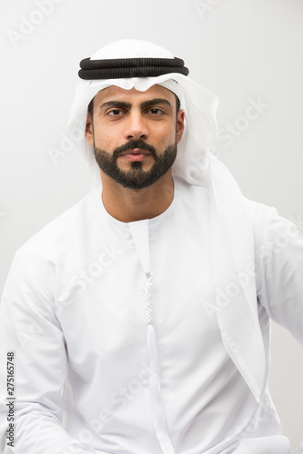 Obraz na płótnie Portrait of an arab man.