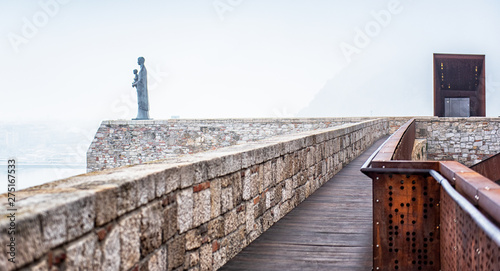 Statue of Mary in the Royal...