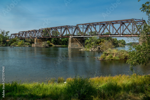 Train Bridge Over RIver-01 © BJ Nartker