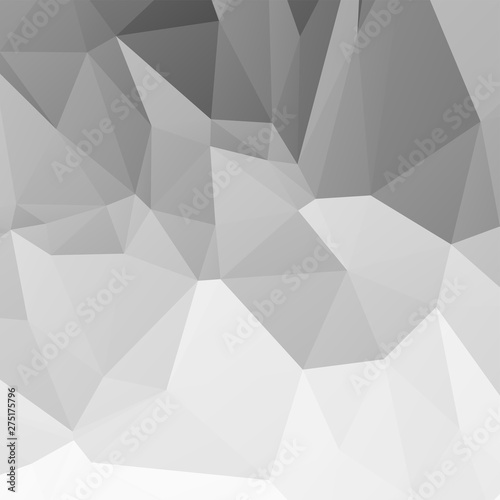 Abstract Delaunay Voronoi trianglify color diagram background illustration © vector_master