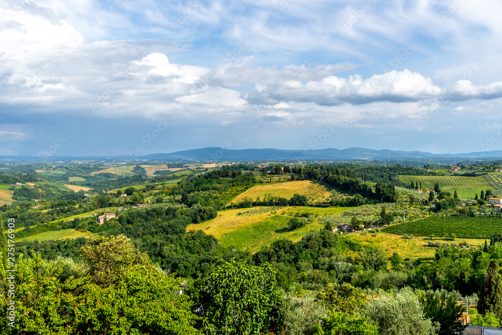 Landschaft der Toskana 