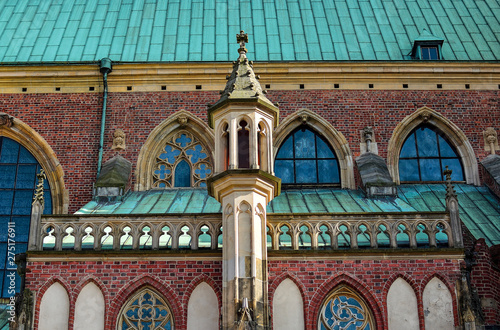 Miasto Wrocław - katedra - lewy bok świątyni