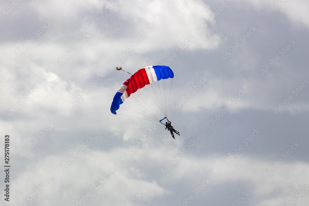 Skydivers Landing at Dillingham Air Field Skydivers Landing at Dillingham Air Field