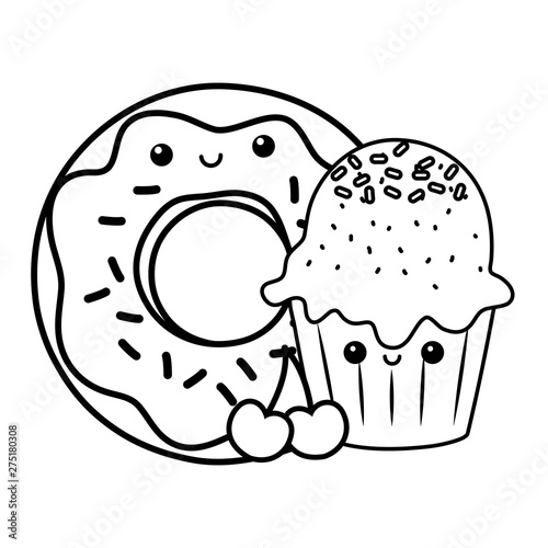 Sweet and delicious food design