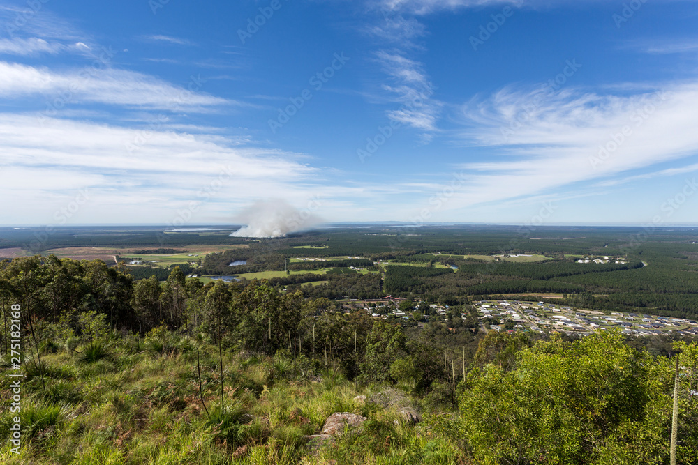 Glass House Mountains – Views from Mount Beerburrum Summit