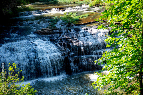 Quadro em tela Burgess Falls in Sparta, Tennessee