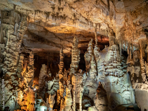 Cathedral Cavern State Park near Guntersville, Alabama, USA