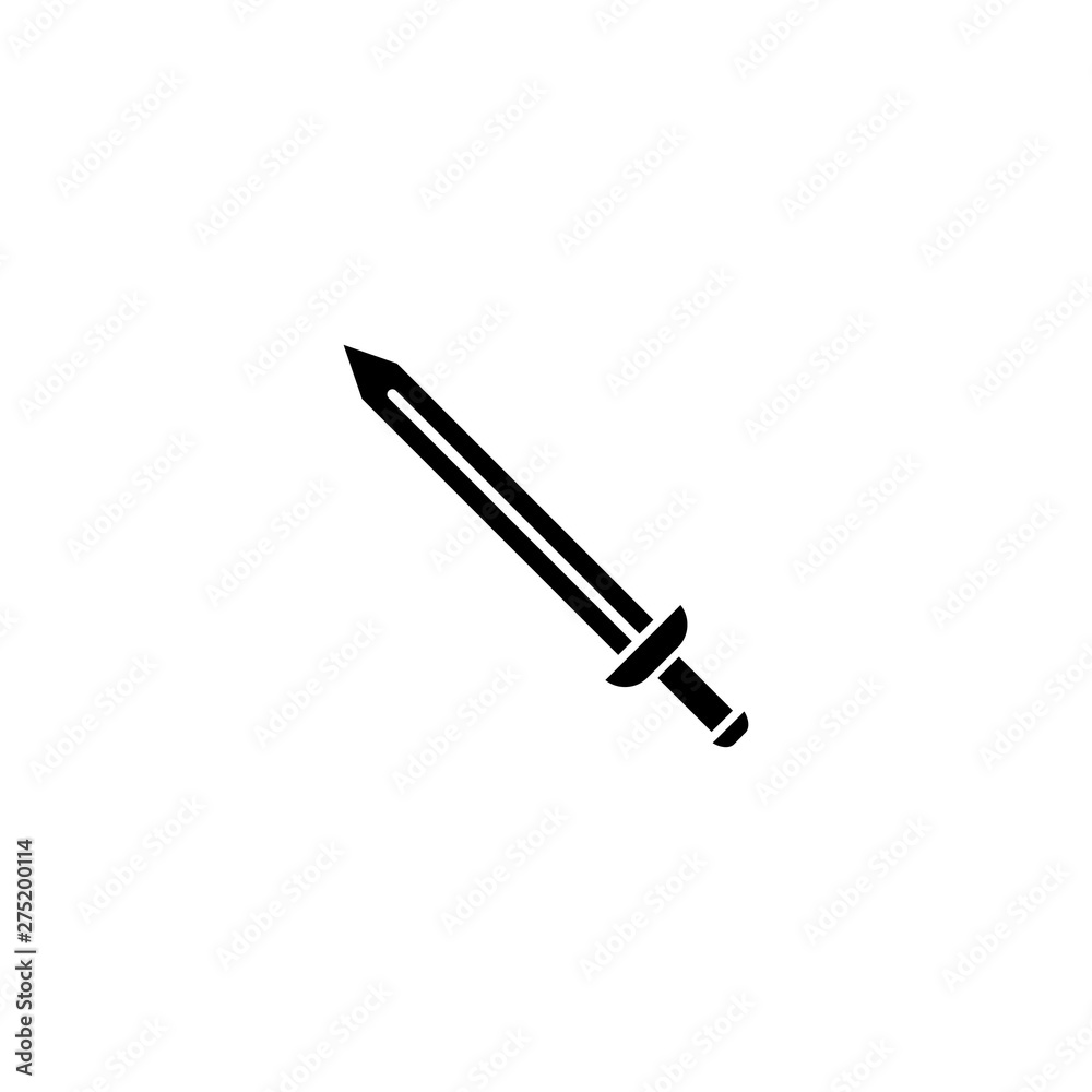 black sword simple logo black sword simple logo