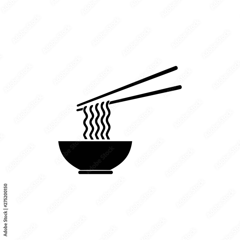 bowl of ramen noodle symbol bowl of ramen noodle symbol
