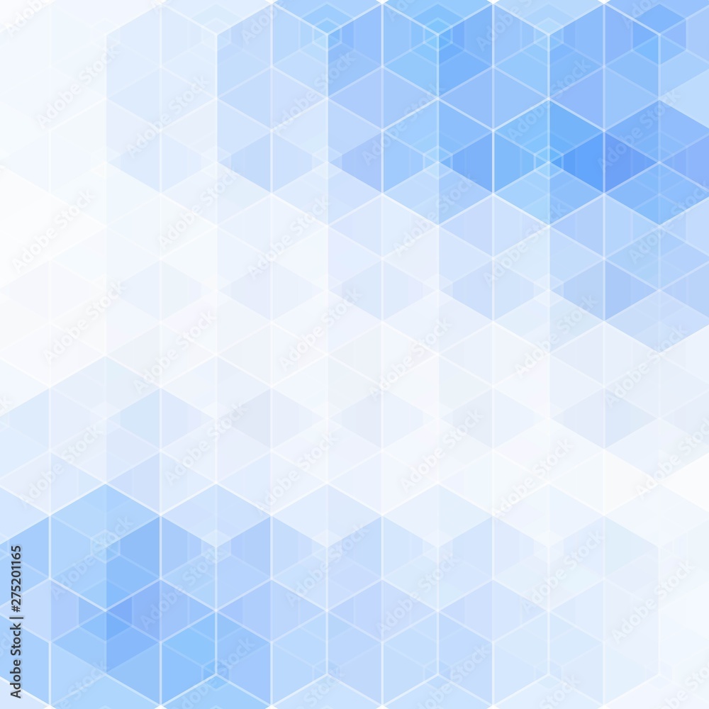 Vector abstract geometric background.Design element.Form a blue hexagon Vector abstract geometric background.Design element.Form a blue hexagon