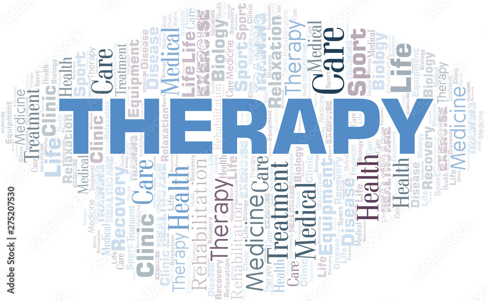 Therapy word cloud. Wordcloud made with text only. Therapy word cloud. Wordcloud made with text only.