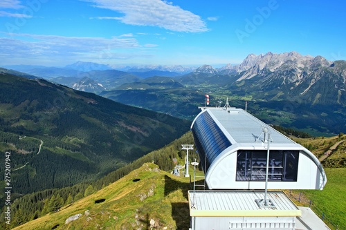 Austrian Alps-view on the Dachstein from Hauser Kaibling photo