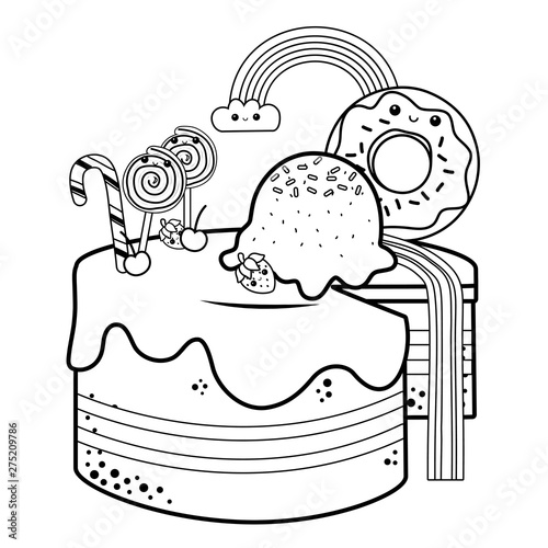 Sweet and delicious food design