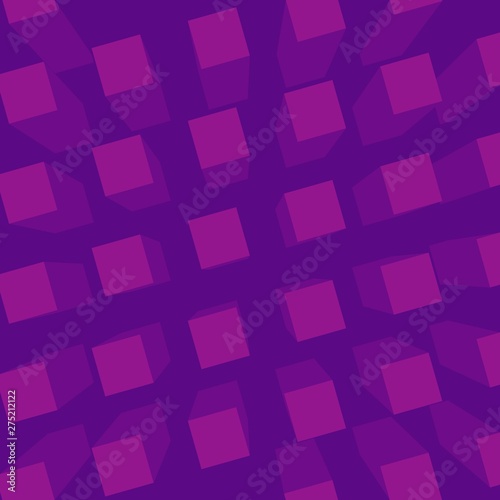 Cube shapes pattern. Abstract background. Template for brochure or leaflet