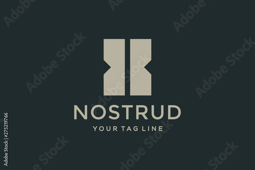 Hourglass logo design concept. Universal hourglass logo.