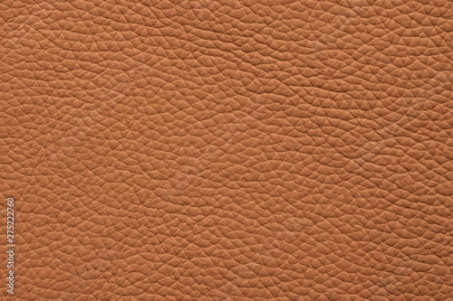 Orange leather background. 
