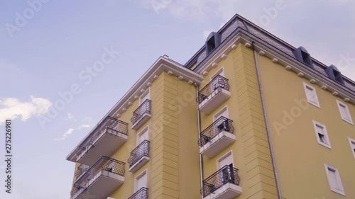 Image of a historical building in the city of Opatija, Croatia.