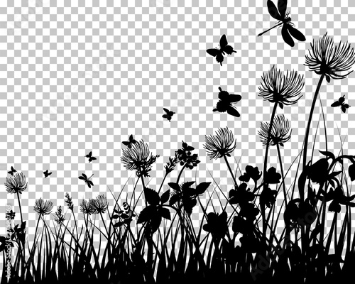 meadow silhouettes