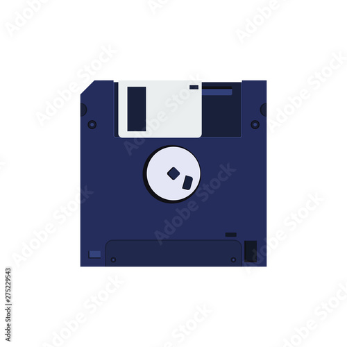 Floppy disk vector design illustration isolated on white background