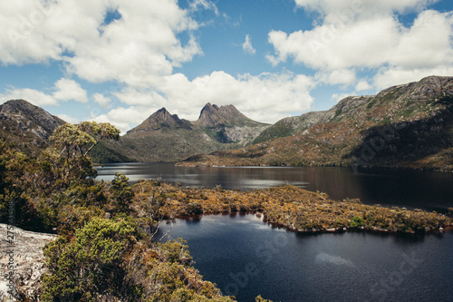 Cradle Mountain lake hiking Tasmania Australia