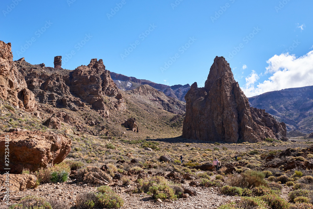 Fototapeta premium Teide National Park Roques de Garcia in Tenerife at Canary Islands