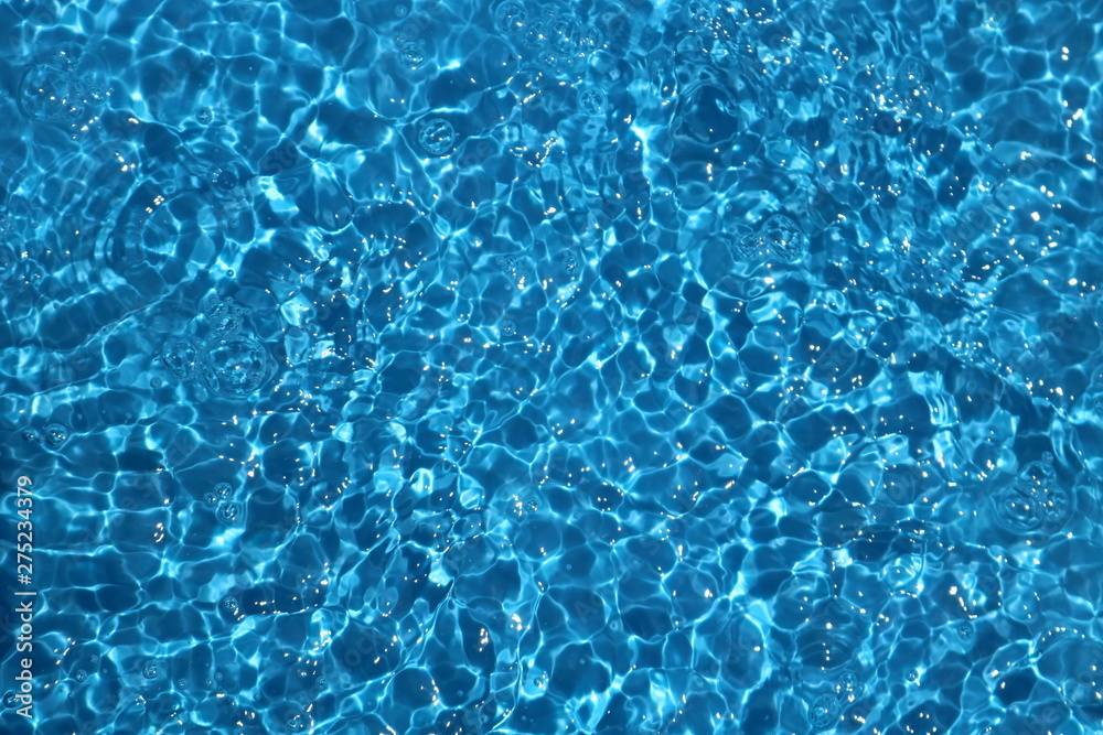 Blue Clean And Transparent Pool water 