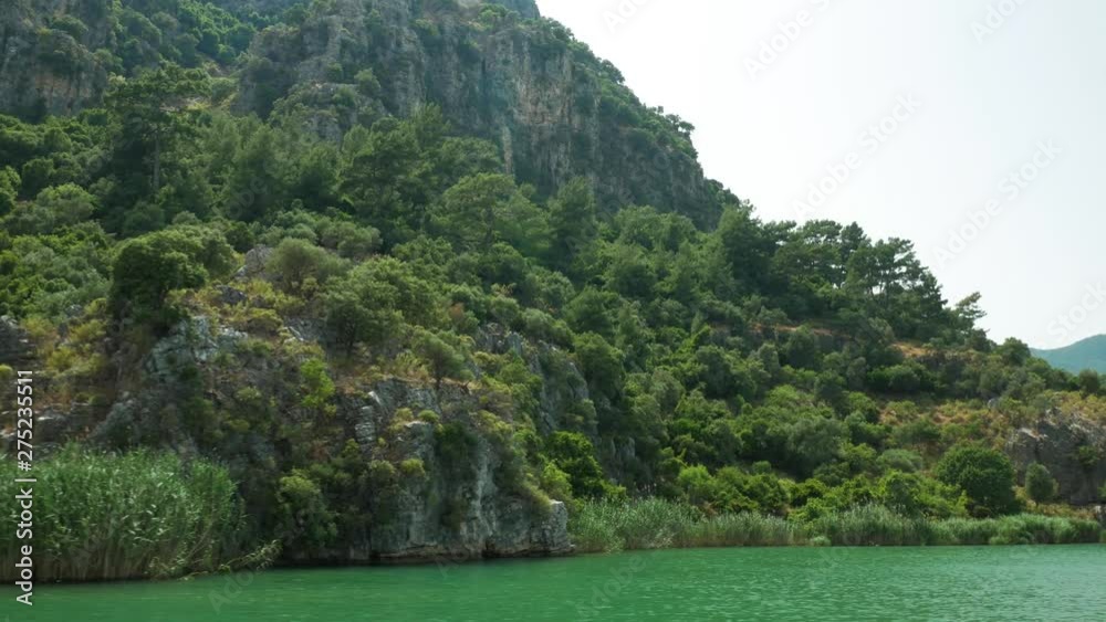 Green Island on the Dalyan River Green Island on the Dalyan River