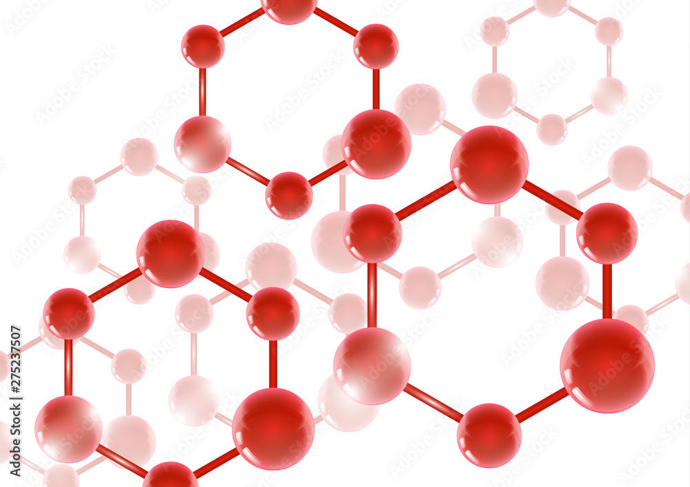 Chemical vector nanotechnology background with 3d macro molecules. Vector illustration for scientific, chemical, physical, educational and other projects. Chemical vector nanotechnology background with 3d macro molecules. Vector illustration for scientific, chemical, physical, educational and other projects.