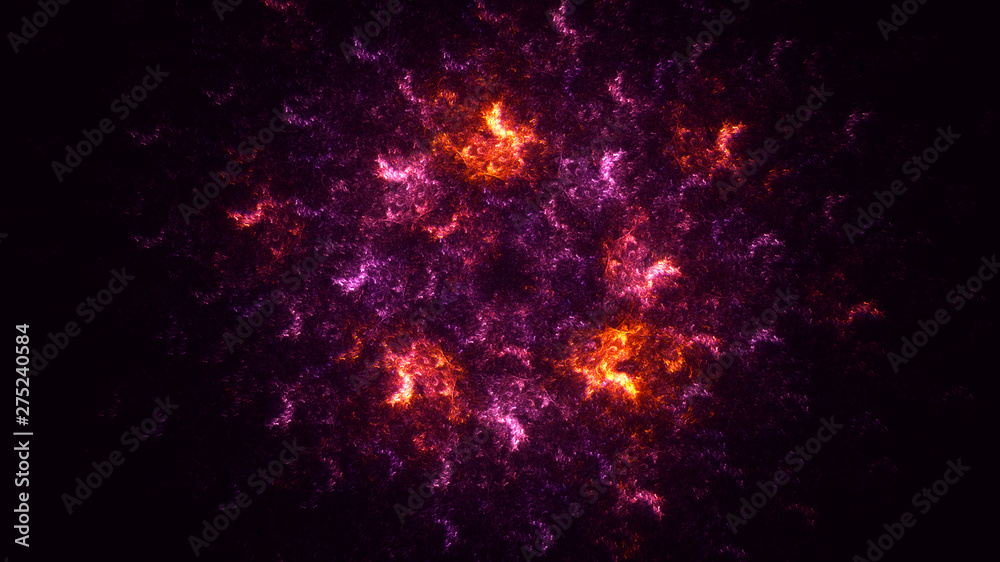 3D rendering abstract round light background 3D rendering abstract round light background