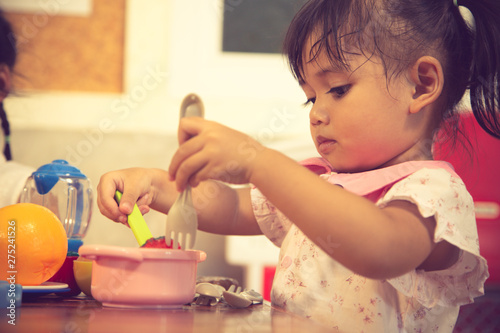 baby girl pretend play food toy