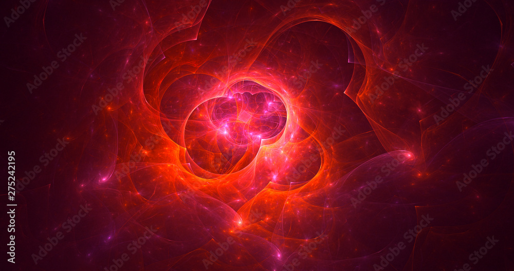 3D rendering abstract round light background 3D rendering abstract round light background