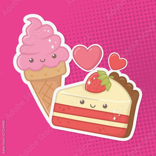Sweet and delicious food design