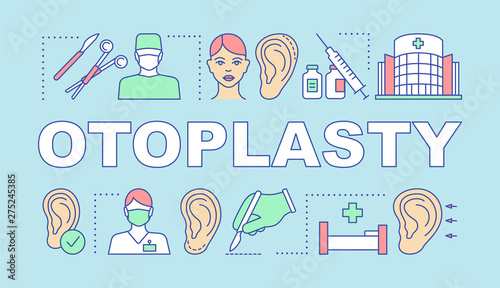 Otoplasty word concepts banner