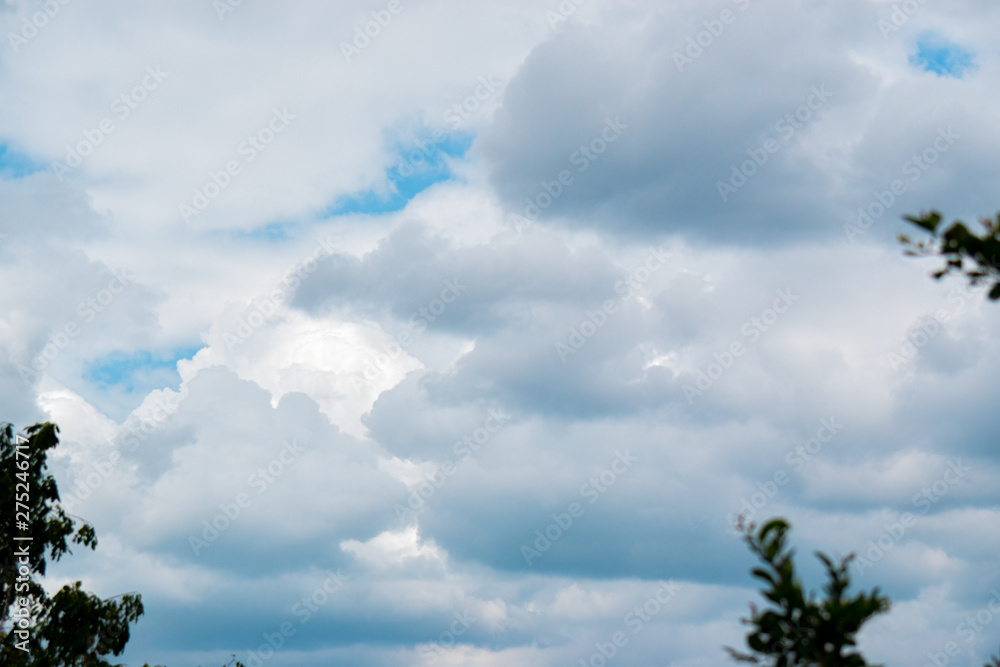 Obraz premium Beautiful blue sky for background