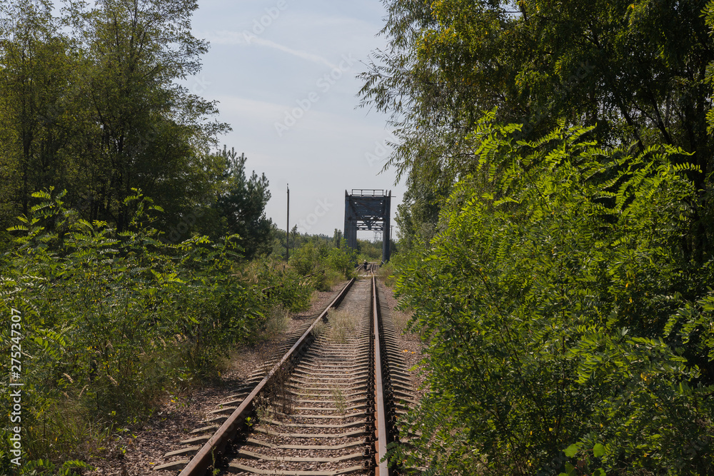 Fototapeta premium Walk inside The Chernobyl after 30 years, disaster was an energy accident that occurred on 26 April 1986 at the No. 4 nuclear reactor in the Chernobyl Nuclear Power Plant, near the city of Pripyat.