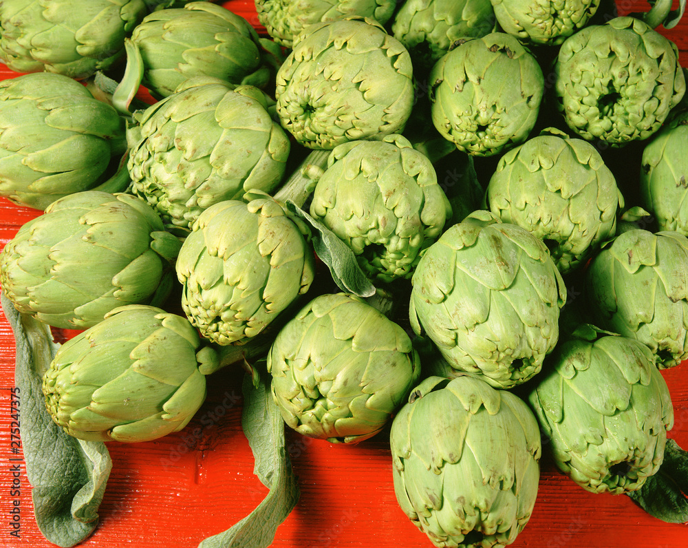 Artichokes. Artichokes.