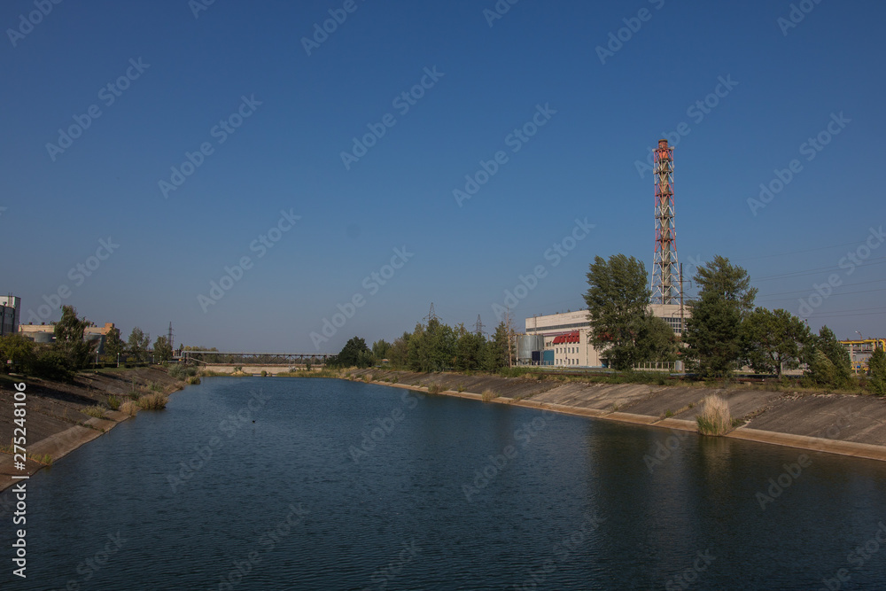 Fototapeta premium Walk inside The Chernobyl after 30 years, disaster was an energy accident that occurred on 26 April 1986 at the No. 4 nuclear reactor in the Chernobyl Nuclear Power Plant, near the city of Pripyat.