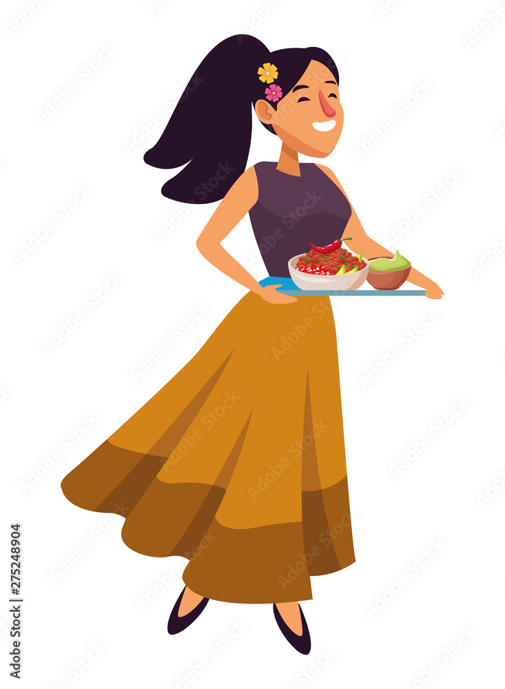 Fototapeta premium mexican food and tradicional culture