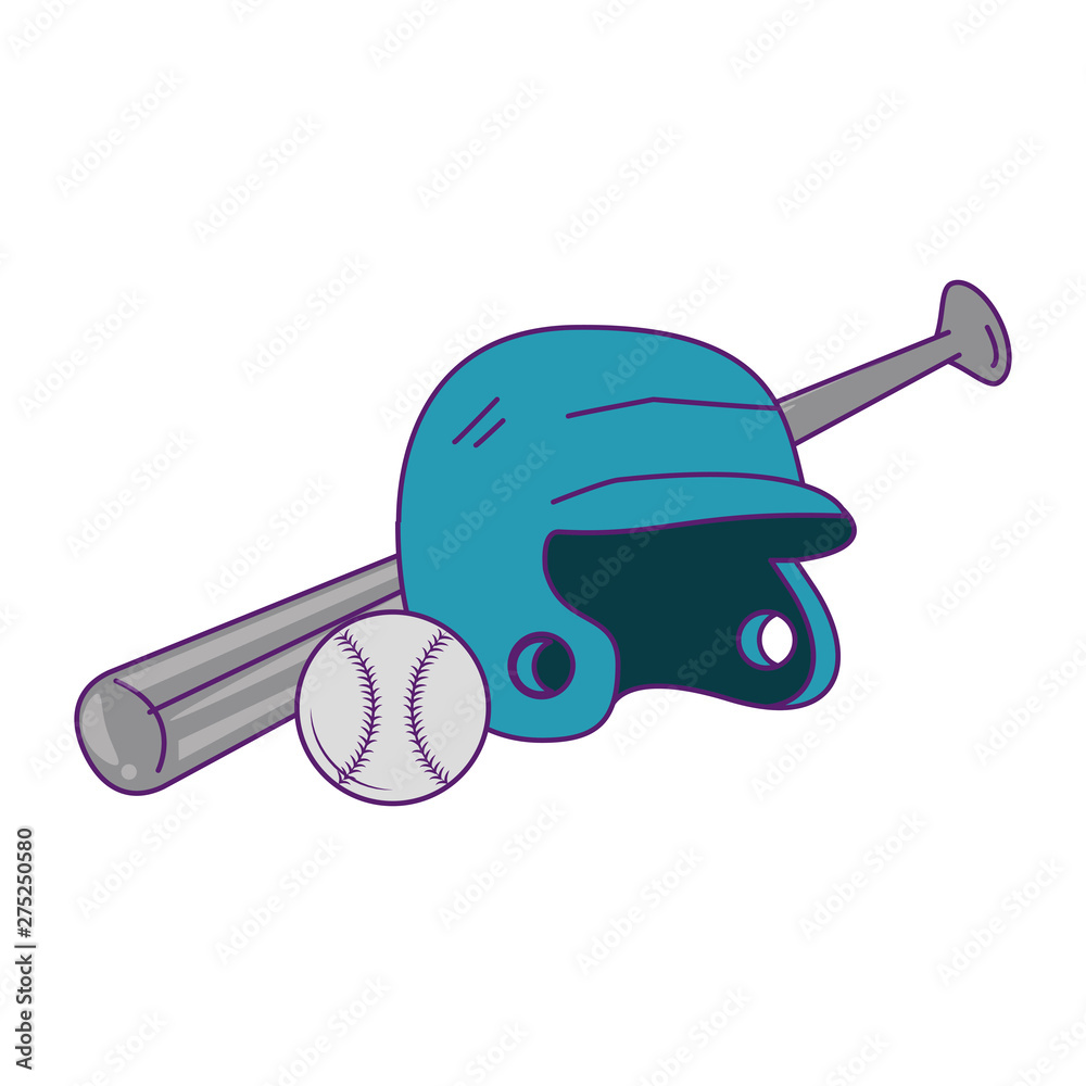 baseball equiment elements icon cartoon baseball equiment elements icon cartoon