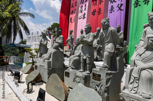 Canvas Print Thean Hou Temple in Kuala Lumpur during Chinees New Year
