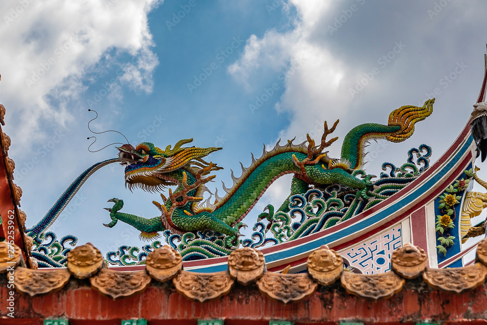 Fototapeta premium Thean Hou Temple in Kuala Lumpur during Chinees New Year