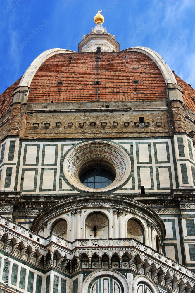 The dome of the Cathedral of Santa Maria in Florence
