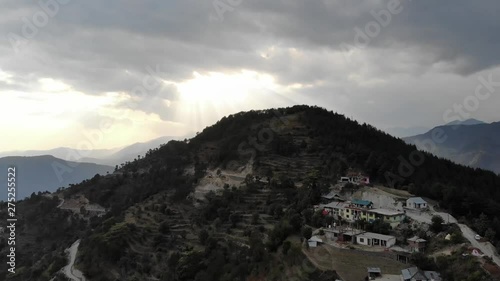 view of mountains