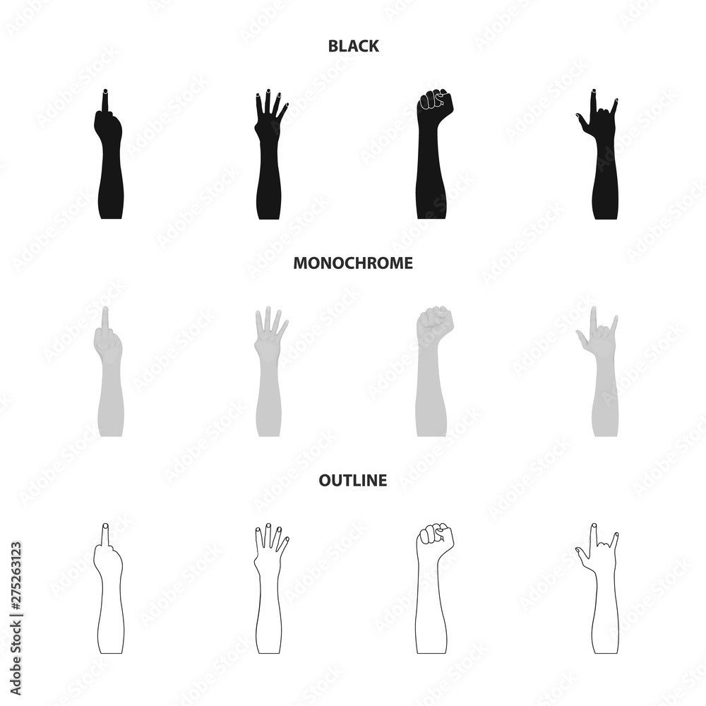 Isolated object of and animated icon. Set of and brachioplasty stock symbol for web. Isolated object of and animated icon. Set of and brachioplasty stock symbol for web.
