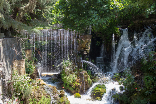 Fototapeta Naklejka Na Ścianę i Meble -  Harbiye Waterfalls in Yayladag, Hatay - Turkey