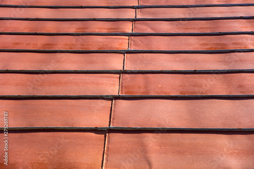 Roof rusty corrugated iron ...