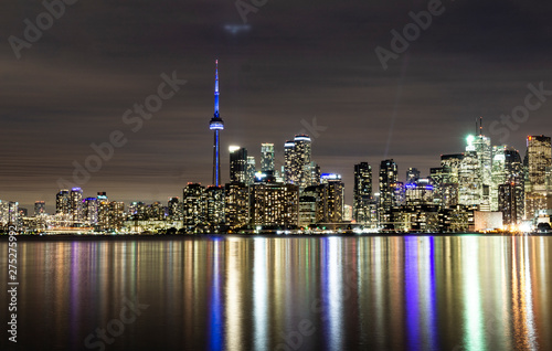Toronto vista dall siola di  ward Island